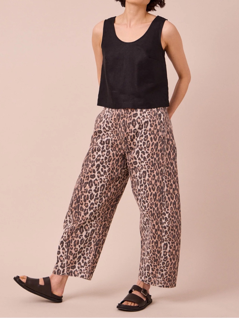 Beyond Nine Tori Jean in Leopard Denim - Picture 5 of 7